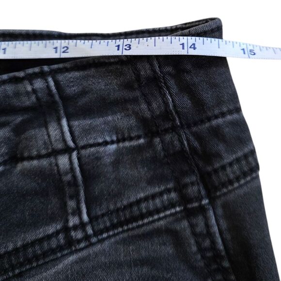 KanCan Black Denim Willow Front Seam Flare Jeans 29 - Picture 5 of 6